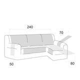 Cubre Acolchado Chaise Longue Maui