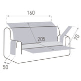 Cubre sofá Acolchado Reversible Dry Protect