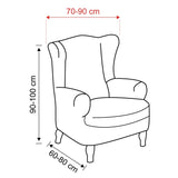 Funda Elástica Sillón Orejero Duplex Miramar