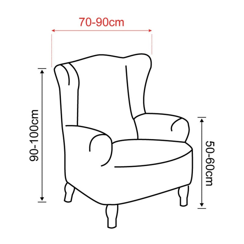 Funda Elástica Sillón Orejero Tamesis