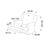 Funda Elástica Sillón Relax Indo