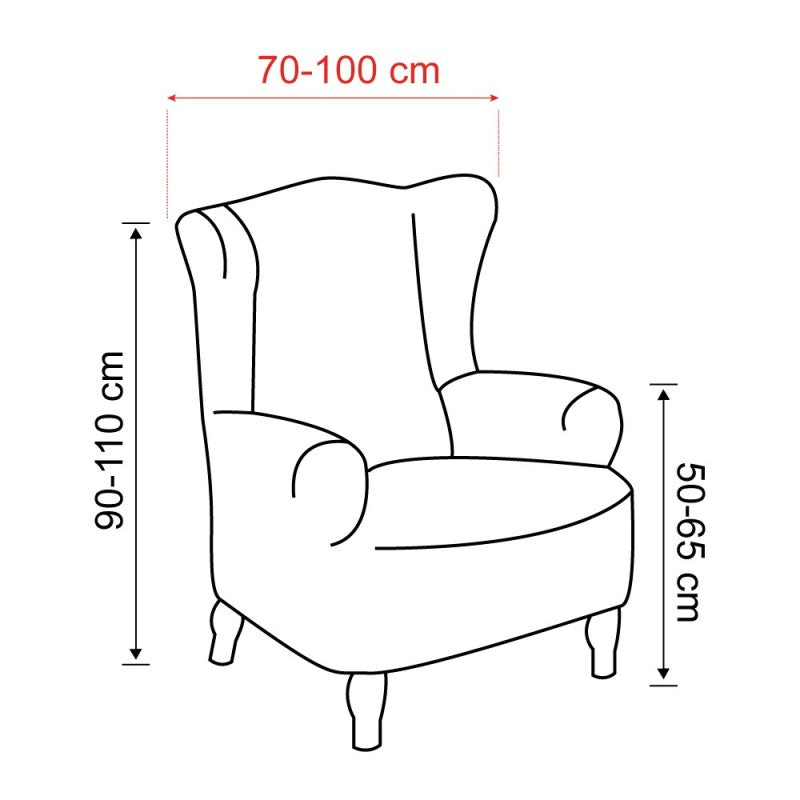 Funda Multielástica Sillón Orejero Nilo