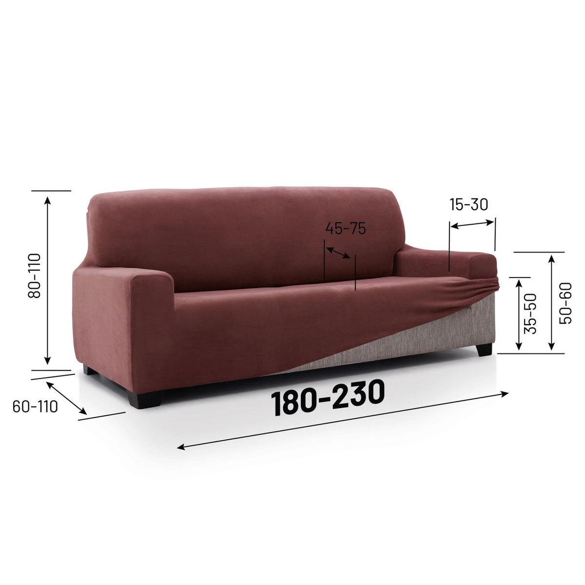 Copridivano Superelastico Velvet
